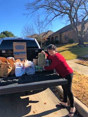 Our food drive efforts supporting Metrocrest Services